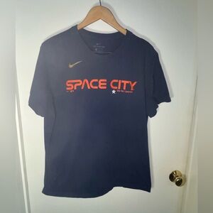 Nike Unisex Houston Astros Space City Go for Launch Bregman Tee Navy  XL